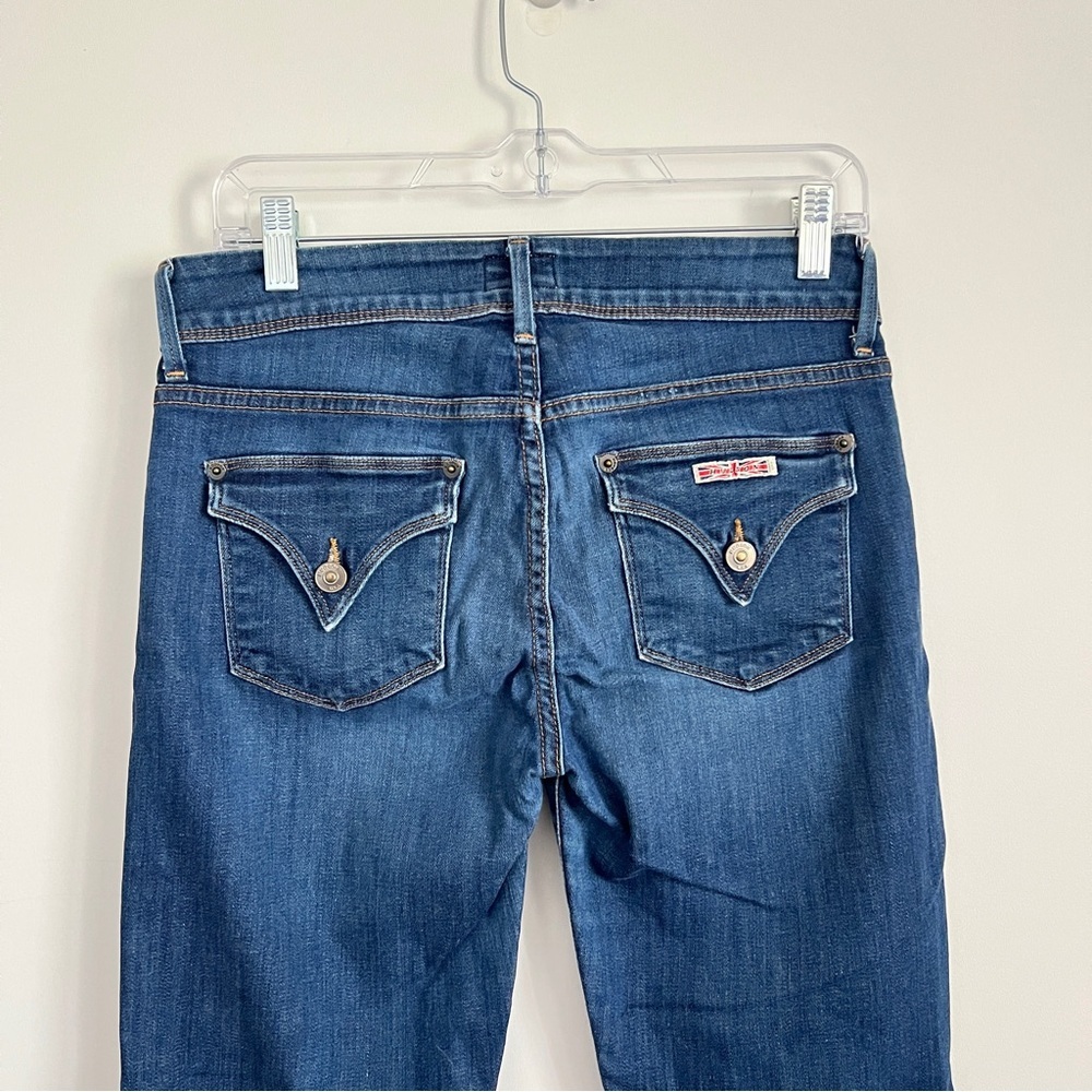 Hudson Women’s Collin Flap Blue Denim Medium Wash Jeans - Picture 8 of 10